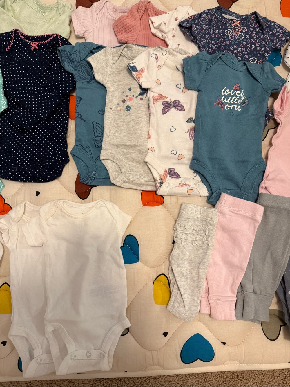 Mixed Baby Girl Preemie Bundle- Multicolor - Picture 5 of 6